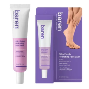 Silky Finish Hydrating Foot Balm 40ml De BAREN